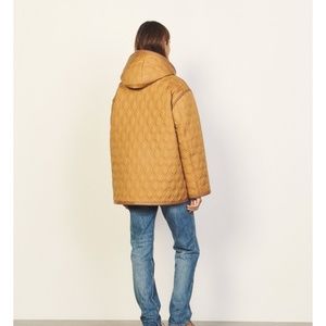 Padded hooded with coat